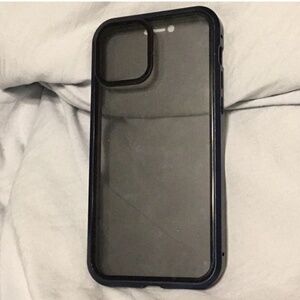 iPhone 12 Pro privacy case navy